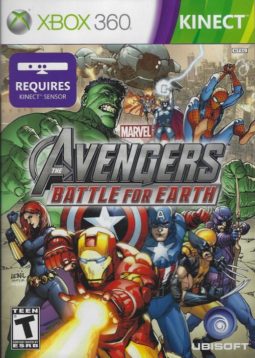 Marvel Avengers: Battle for Earth box art