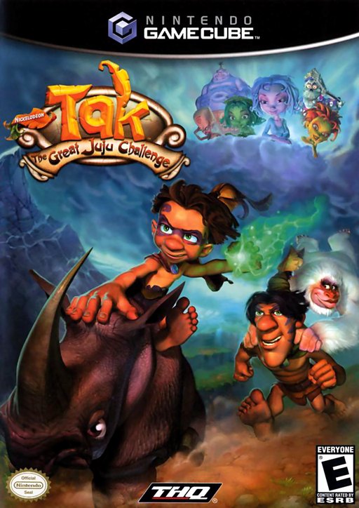Nickelodeon Tak: The Great Juju Challenge box art
