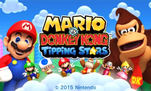 Mario vs Donkey Kong: Tipping Stars box art