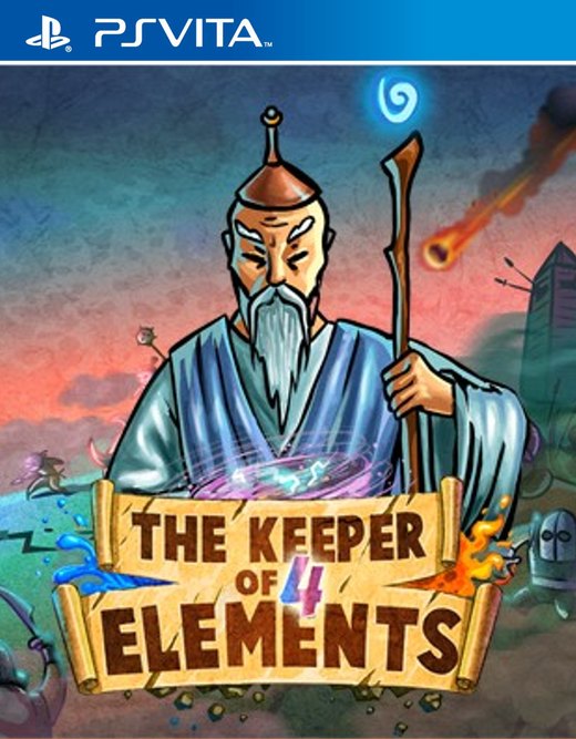 The Keeper of 4 Elements box art
