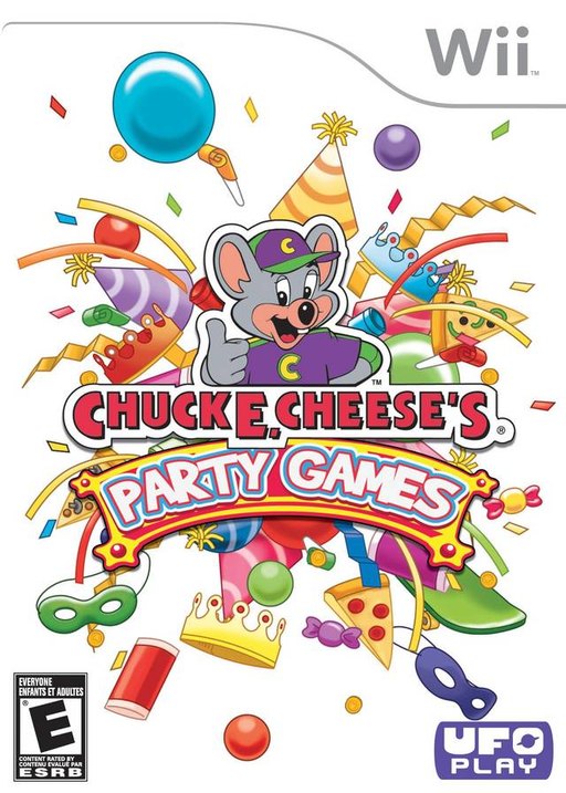 Chuck E. Cheese's Party Games box art