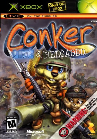 Conker: Live & Reloaded box art