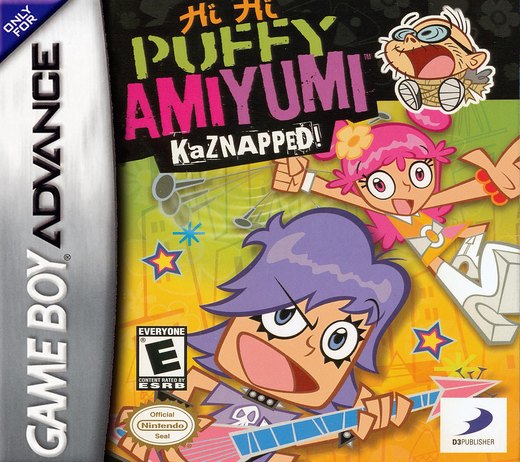 Hi Hi Puffy AmiYumi: Kaznapped! box art