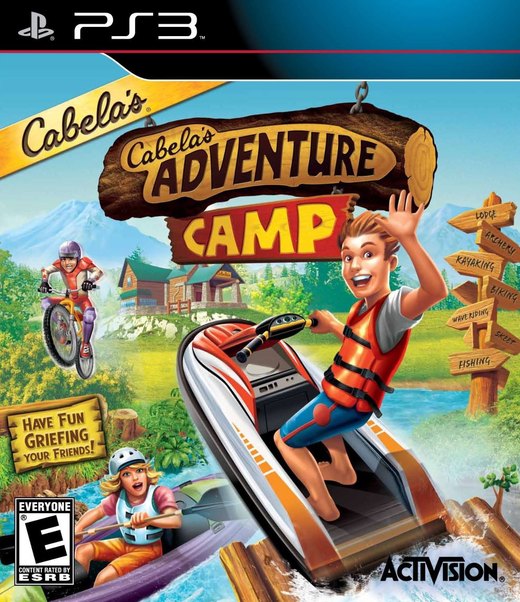 Cabela's Adventure Camp box art