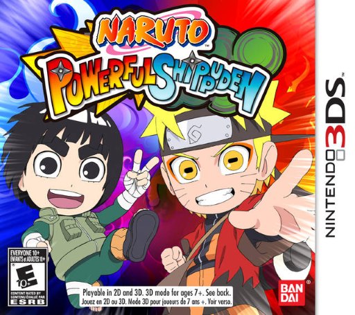 Naruto Powerful Shippuden box art