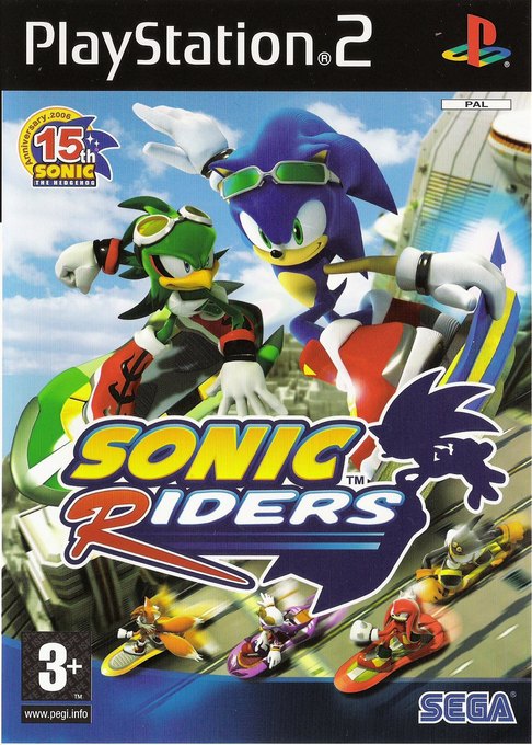 Sonic Riders box art