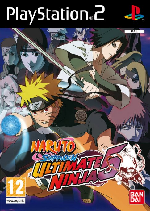 Naruto Shippuden: Ultimate Ninja 5 box art
