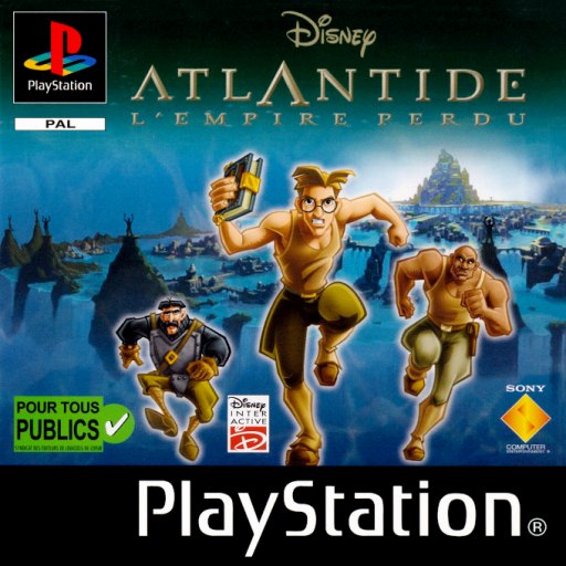 Disney Atlantide: L'Empire Perdu box art