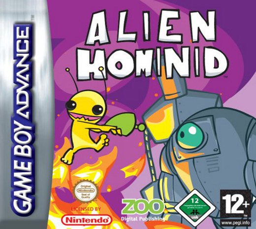 Alien Hominid box art