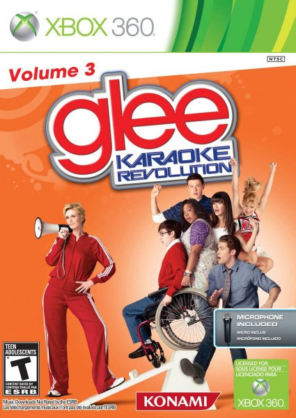 Karaoke Revolution: Glee Vol. 3 box art