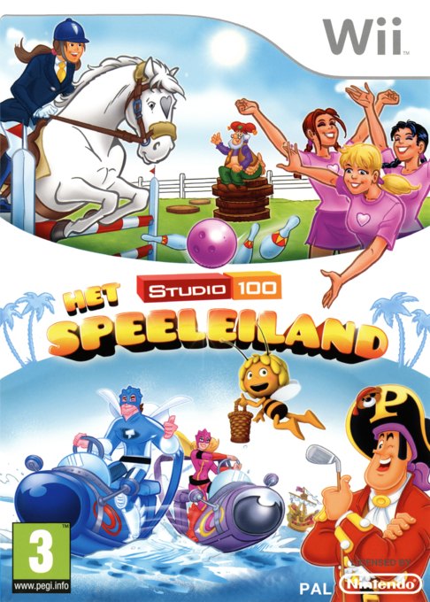 Studio 100 Speeleiland, Het box art