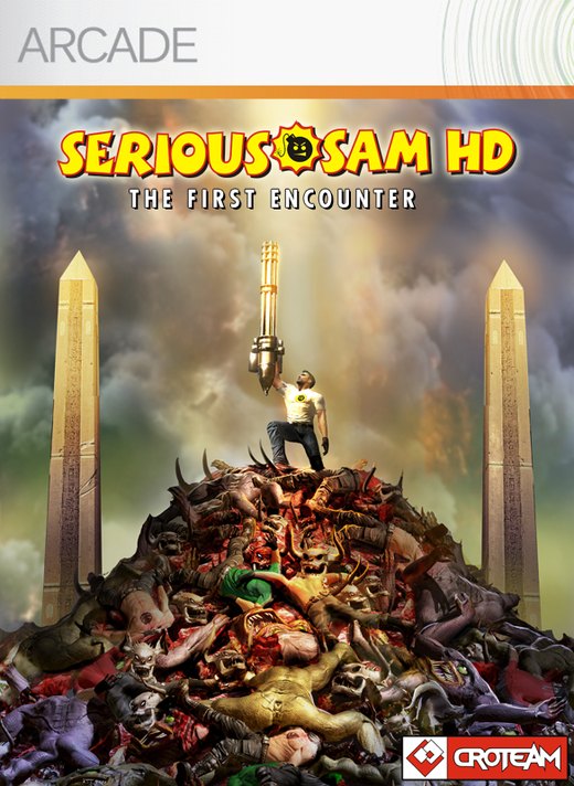 Serious Sam HD: The First Encounter box art