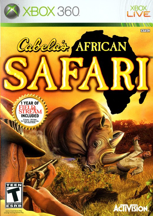 Cabela's African Safari box art