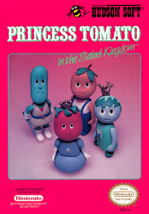 Princess Tomato in the Salad Kingdom box art