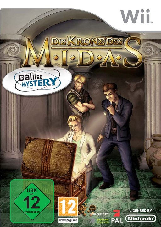 Galileo Mystery: Die Krone des Midas box art