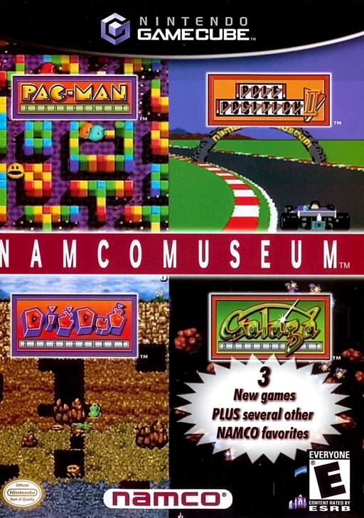 Namco Museum box art