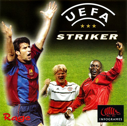UEFA Striker box art