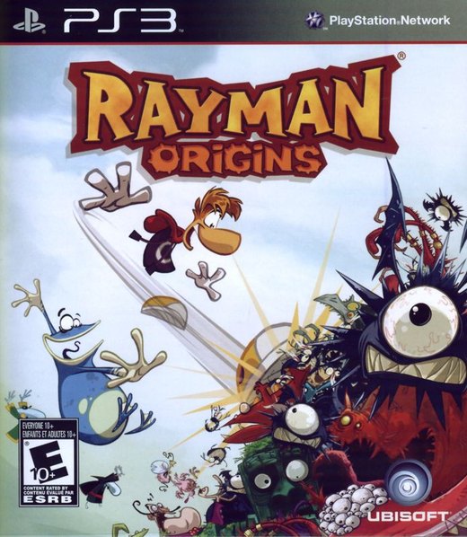 Rayman Origins box art