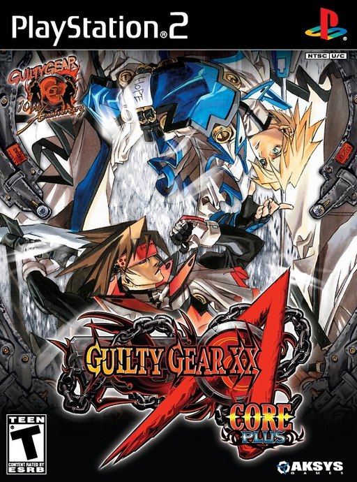 Guilty Gear XX Accent Core Plus box art