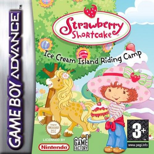 Strawberry Shortcake: Ice Cream Island: Riding Camp box art