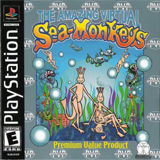 The Amazing Virtual Sea-Monkeys box art