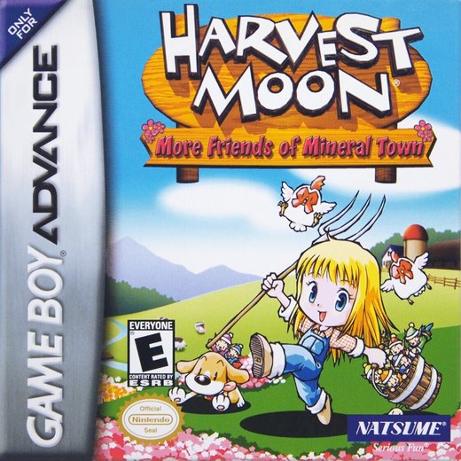 Harvest Moon: More Friends of Mineral Town box art