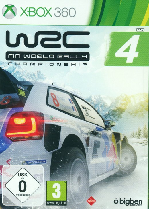 WRC 4: FIA World Rally Championship box art