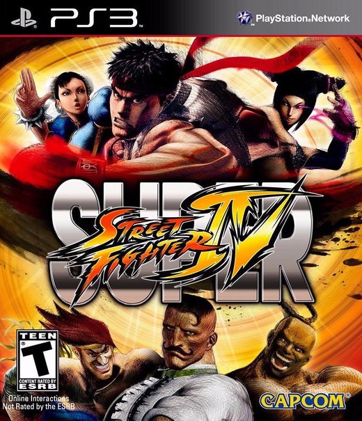 Super Street Fighter IV box art