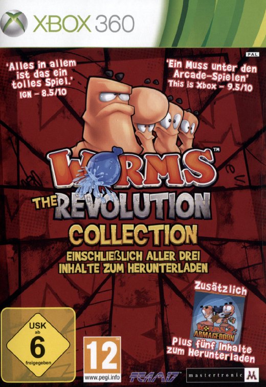 Worms: The Revolution Collection box art