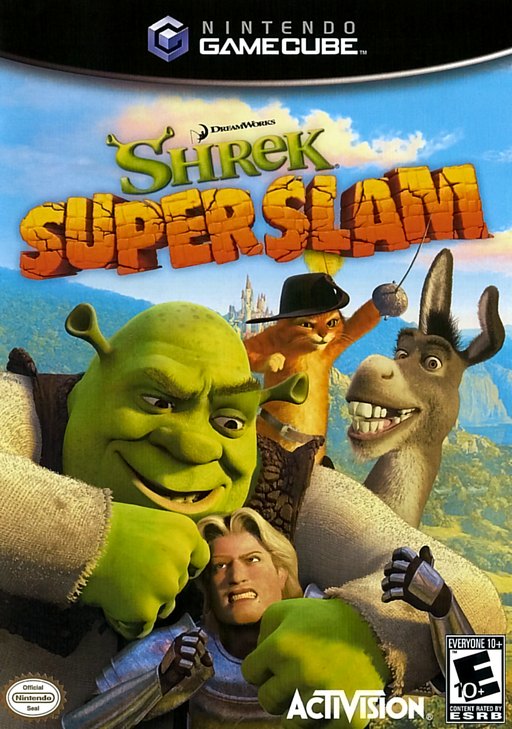 DreamWorks Shrek: SuperSlam box art