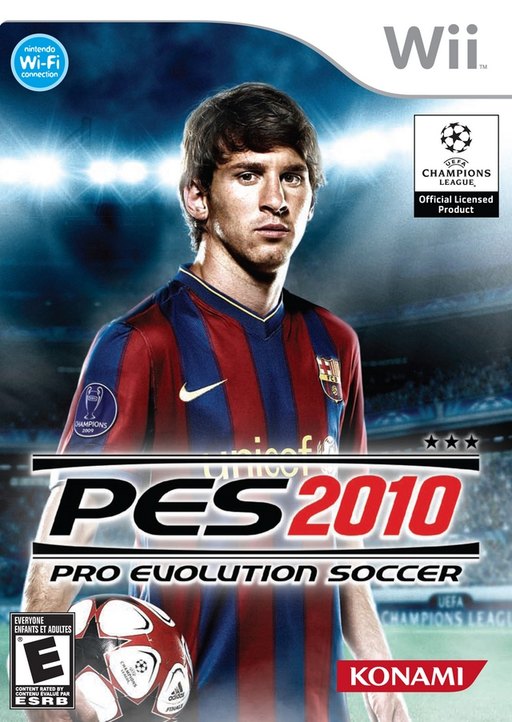 Pro Evolution Soccer 2010 box art