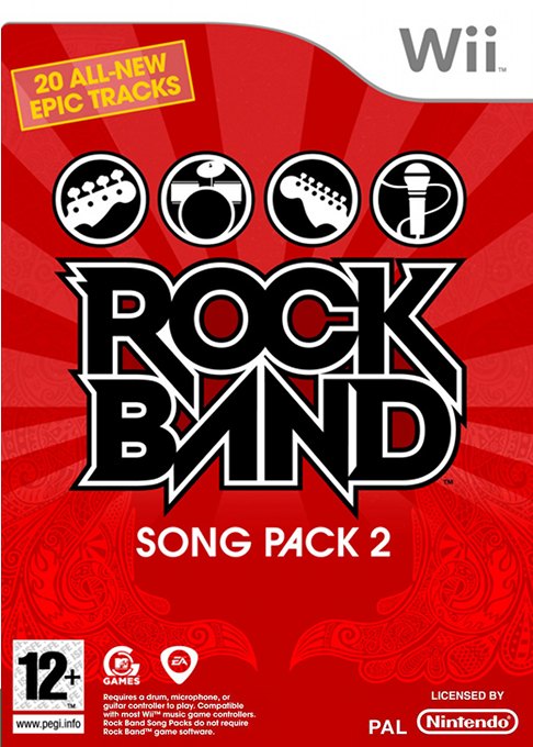 Rock Band: Track Pack Volume 2 box art