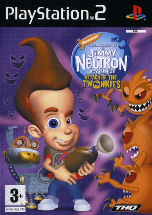 Nickelodeon Jimmy Neutron: Der mutige Erfinder box art