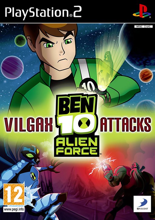 Ben 10: Alien Force: Vilgax Attacks box art