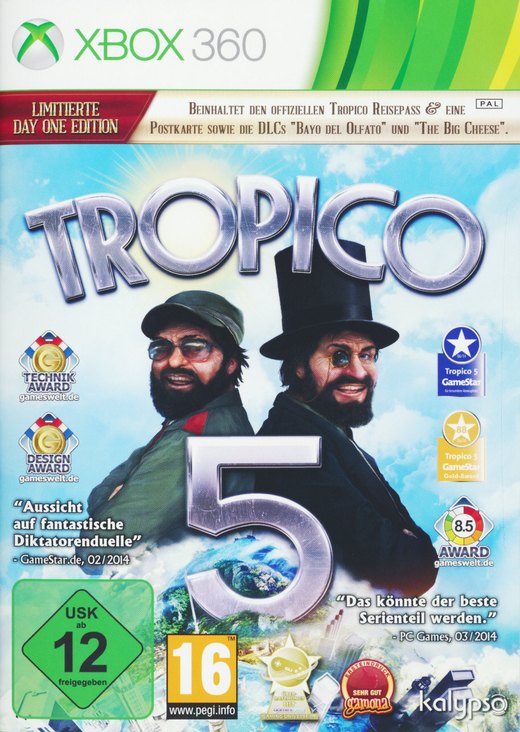 Tropico 5 box art