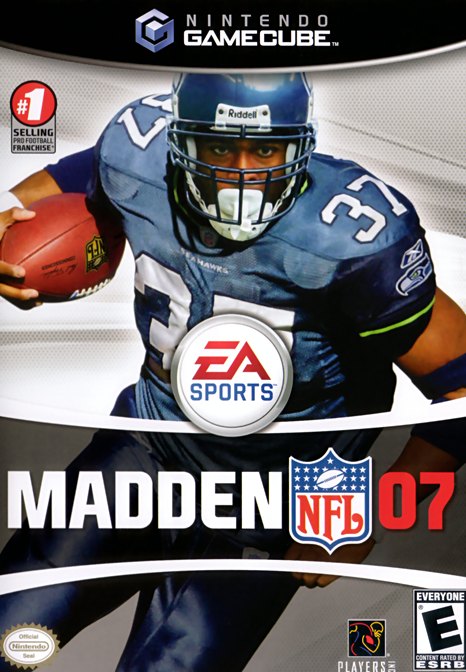 Madden NFL 07 box art