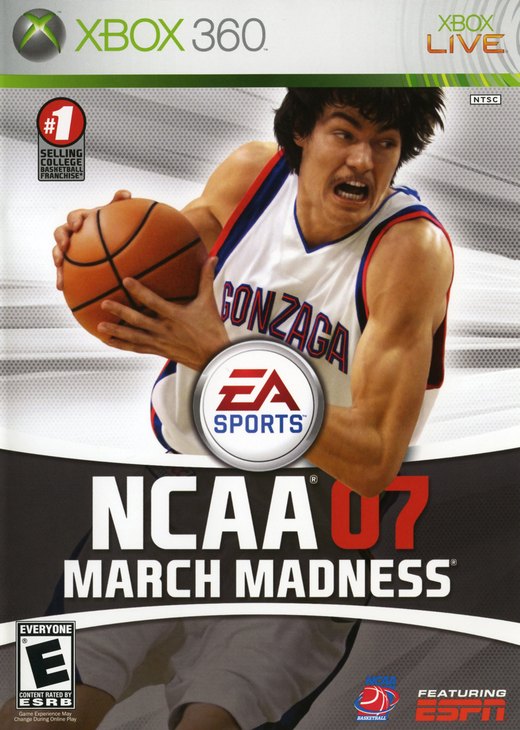 NCAA March Madness 07 box art
