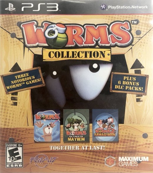 Worms Collection box art