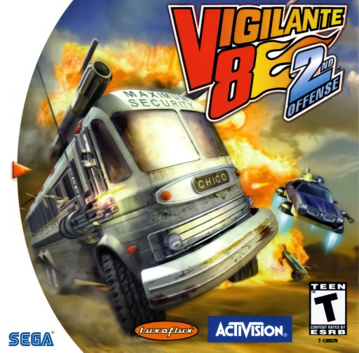 Vigilante 8: 2nd Offense box art