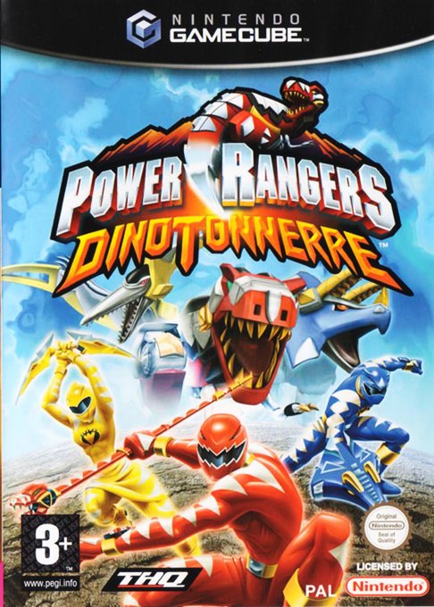 Power Rangers: Dino Tonnerre box art