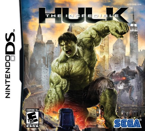 The Incredible Hulk box art