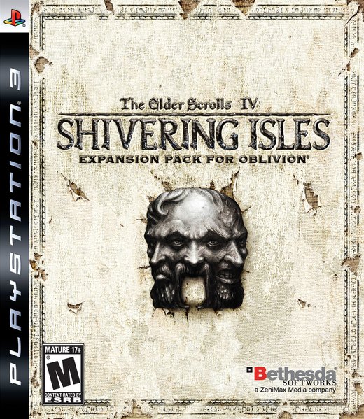 The Elder Scrolls IV: Shivering Isles box art