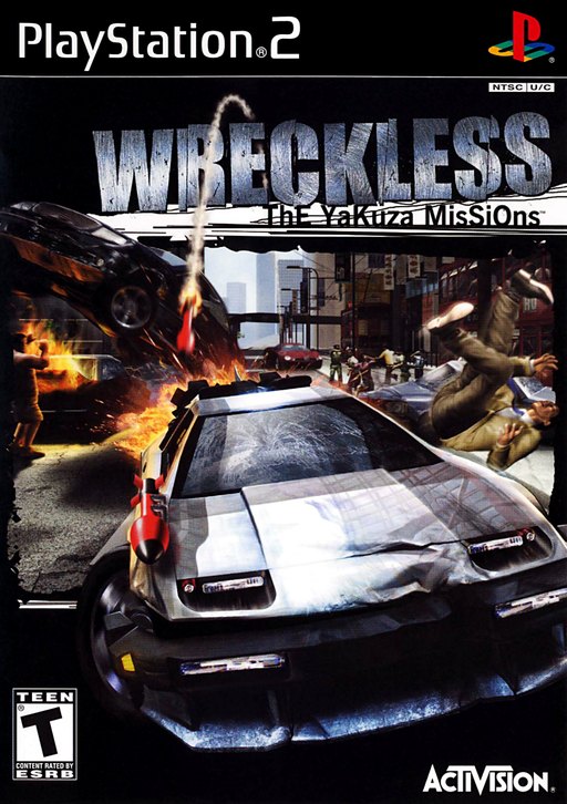 Wreckless: The Yakuza Missions box art