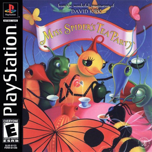 Miss Spider's Tea Party box art