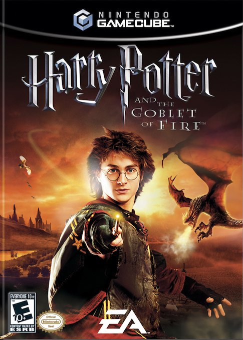 Harry Potter y el Caliz de Fuego box art