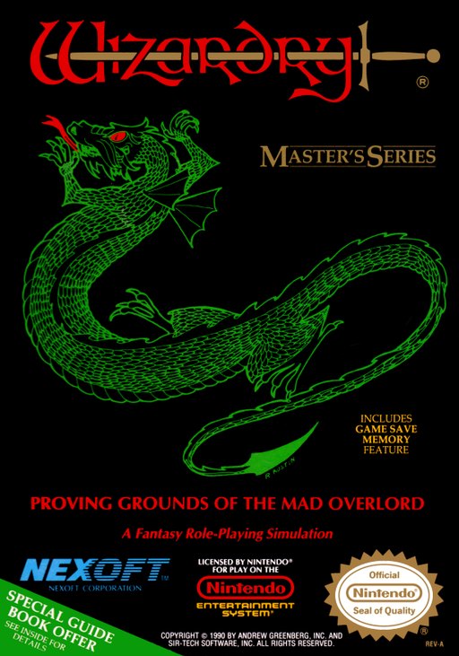 Wizardry: Proving Grounds of the Mad Overlord box art