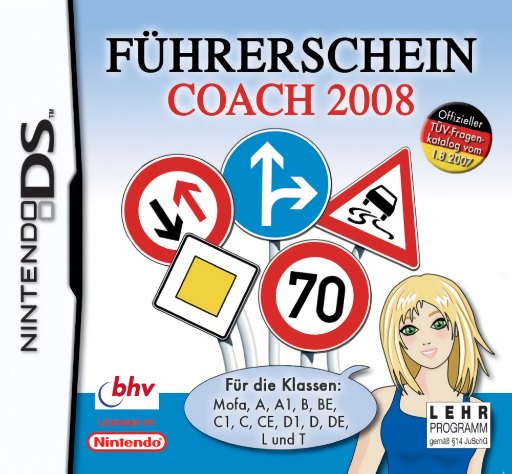 Fuehrerschein Coach 2008 box art