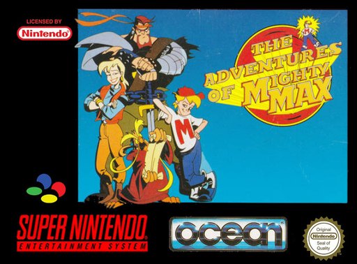 The Adventures of Mighty Max box art