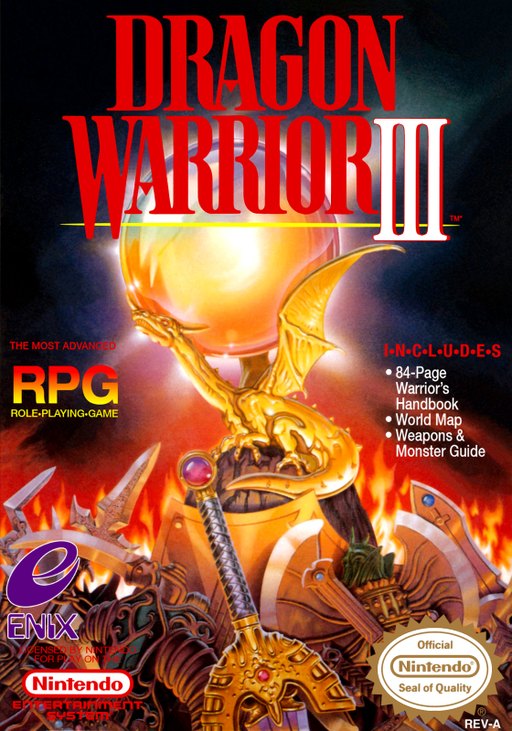 Dragon Warrior III box art
