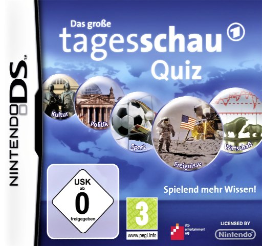Grosse Tagesschau Quiz, Das box art